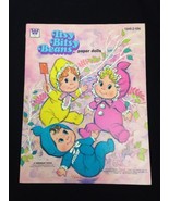 1975 Whitman Original Itsy Bitsy Beans Mattel Baby Doll Paper Dolls Uncut - $24.92 CAD