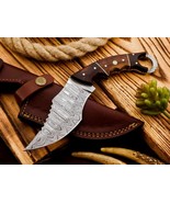 Steel Fixed Blade Knife, Handmade Steel Hunting Knife with Sheath Of Siz... - €33,82 EUR