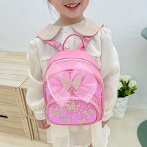 Cute Sequin Bow Baby Backpacks Kindergarten Schoolbag Children Boys Girls School - £22.13 GBP