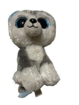 TY Beanie Boos Slush Husky 6” Bean Bag Plush -2014 Glitter Eyes - $7.91