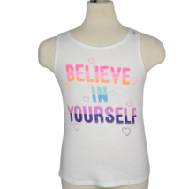 So Tank Top Girls Size 10 Believe in Yourself Graphic Tank  - £9.55 GBP