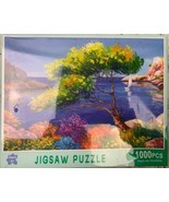 Tree Lake 1000 Piece Jigsaw Puzzle Boat - £19.07 GBP