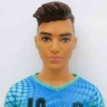 Barbie Fashionista Ken Doll 2016 Brown Molded HairHazel Eyes Shirt - $11.88