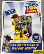 Disney Toy Story 4  Valentines Mail Box Kit New  Ages 3+ Includes Punch ... - £3.92 GBP