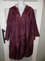 Josten&#39;s Maroon Graduation/Choir/Costume Gown Polyester 5&#39;1&quot;-5&#39;3&quot; - $21.00