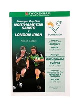 Powergen Coppa Finale Programma, 20/04/2002. Northampton Saints V London Irish - $4.39