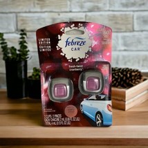 Febreze Car Fresh Twist Cranberry Limited Edition 2 Vent Clips  - £14.06 GBP