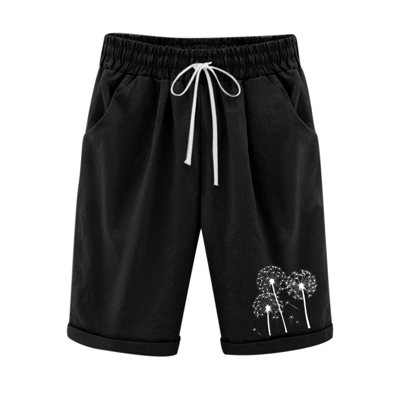 Women&#39;s Summer Pants Lightweight Women&#39;s Summer Print Five Points Large S - $31.85