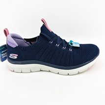 Skechers Flex Appeal 4.0 Victory Lap Navy Lavender Womens Athletic Shoes - £44.19 GBP