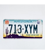 2007 United States Arizona Grand Canyon Passenger License Plate 713-XYM - $20.34 CAD