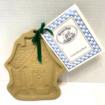 Vintage 1989 Hill Design Brown Bag Cookie Art Christmas Gingerbread Cookie Mold - £12.94 GBP