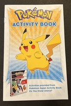 Pokemon Activity Book - 20 Year Celebration - £3.51 GBP