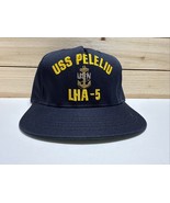 Vintage USS Peleliu MILITARY Hat LHA-5 Ship Hat New Made In USA By Calif... - €25,70 EUR
