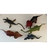 Vintage Toy Plastic Dinosaurs Imperial AAA Safari Ltd 1980&#39;s 90&#39;s Lot of 5 - $43.14 CAD