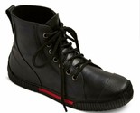 Art Class Boys’ Black High Top Waterproof Niam Rubber Rain Sneaker Boots... - $15.01
