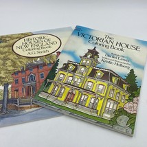 Victorian House Coloring Books Historic Houses of New England Dover BK8 - £10.01 GBP