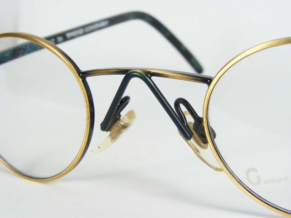 Vintage GMC by TREND COMPANY 6613 2 ANTIQUE BRONZE /GREEN EYEGLASSES 40-21-148mm Item image 8