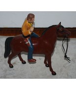 Vintage Hartland Cheyenne Action Figure W/ Horse - £75.09 GBP