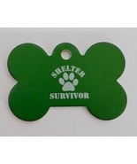Dog Id Tag With  Free Personalized Engraving on the Backside of Tag - £2.34 GBP