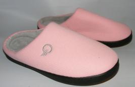 Mishansha Slippers Mules Cushioned House Shoes Pink Size 8/9  Slip On - $18.65