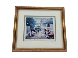 La Mansion Rose, Paris France Lithograph Framed and Signed By Chun - £110.49 GBP