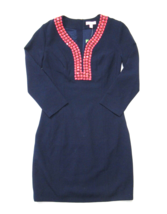 NWT Lilly Pulitzer Bennett Shift in True Navy Beaded Stretch Dress 0 $288 - £48.79 GBP