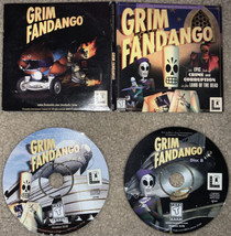 Grim Fandango (LucasArts, 1998, PC CD-ROM) Cardboard Sleeve Version - £14.93 GBP