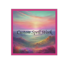 Custom Spell Work - $47.50