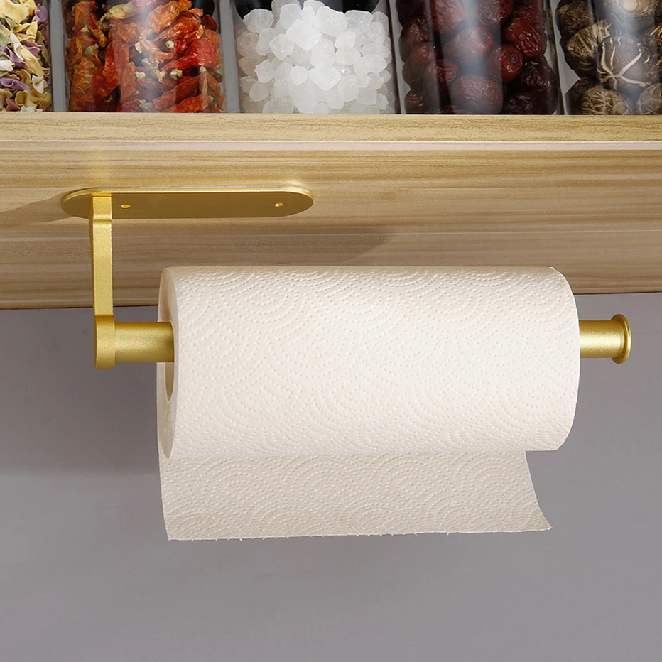 House Home Bathroom Roll Paper Holder Stainless Steel Towel Holder Storage Rack  - $39.00