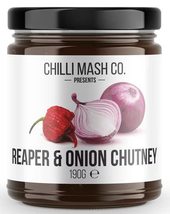 Chilli Mash Company - Reaper &amp; Onion Chutney - 6.70oz / 190gr Glass Jar - £17.70 GBP