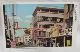 Busiest Street In Harbor City Isezakicho Yokohama Fukuda Postcard - $2.96