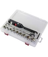 ANEX Offset Adapter 19mm Drive Ratchet Wrench, Multi-Set with Case AOA-19S3 - $2,572.84 MXN