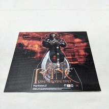 Rune Viking Warlord Playstation 2 Release Date Promotional Sticker - £34.18 GBP