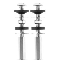 Stainless Steel Bolts Hardware Kit For 2-Piece Toilet, 2 Pcs Universal Heavy - £21.21 GBP