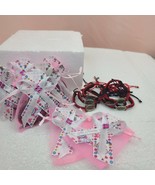 12 babtism favors Handmade KIDS Vingen De Guadalupe Bracelets / Marie Ri... - $1,642.37 MXN