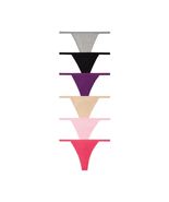 Women Underwear String Cotton Thongs Panties for Women 6 Pack X-Small - €33,41 EUR
