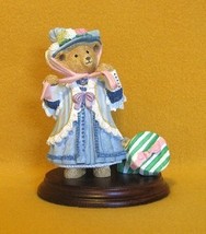 Dept 56 Henrietta Bosworth The Easter Bonnet Figurine Upstairs Downstairs Bears - £7.85 GBP