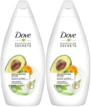 Dove Nourishing Secrets Invigorating Ritual Body Wash, Avocado Oil &amp; Calendula E - £32.69 GBP