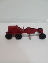 Vintage 1950s red road grader made in usa 9106 - £11.21 GBP