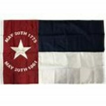 North Carolina Republic / Secession Flag 3x5 ft Civil War Banner 1861 Star NC - £12.54 GBP