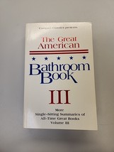 The Great American Bathroom Book, Volume 3 by Anderson, Stevens W. , paperback - £3.73 GBP