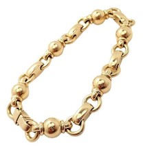 Authentic! Vintage Chanel 18k Yellow Gold Classic Link Bracelet - £7,713.65 GBP