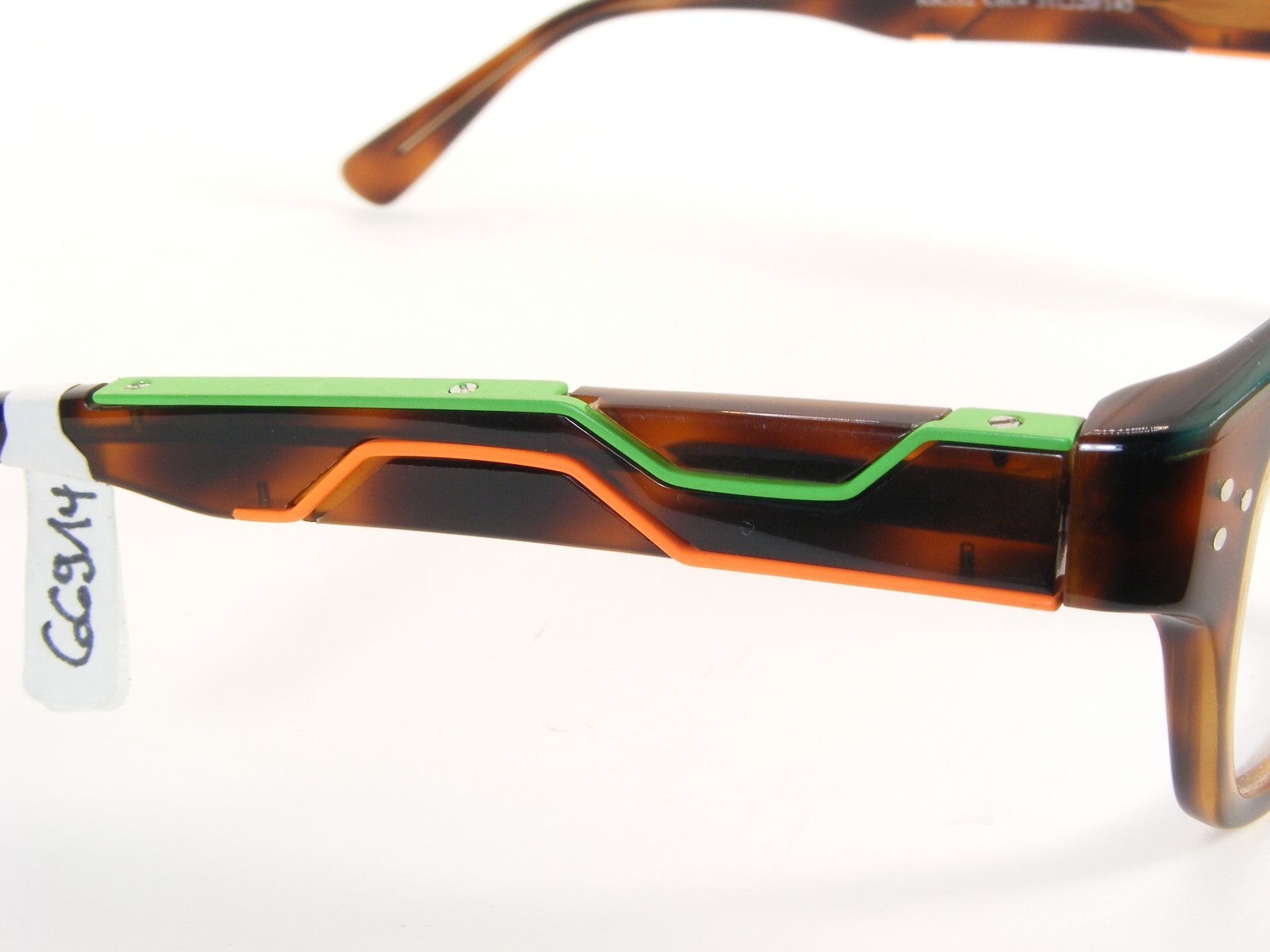 KAOS KK332 Col4 Tortuga Marrón / Verde ÚNICO RARO GAFAS 51-20-145mm Alemania Item image 10