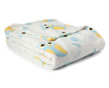 NEW Hoot Hoot Owls Pattern Plush Fleece Throw Blanket 50 x 60 inch white... - $11.95