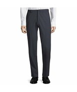 NWT THEORY Men&#39;s 33 Marlo Ostro charcoal 100% wool trousers suit pants b... - £122.22 GBP
