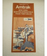 OLDER AMTRAK TIMETABLES- NEW YORK-BOSTON/SPRINGFIELD- NEW- H1 - €3,19 EUR