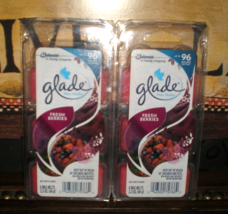 Glade Wax Melts Fresh Berries Scent 12 Total Tarts 2 Packs - £15.52 GBP