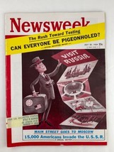 VTG Newsweek Magazine July 20 1959 The Rush Toward Testing - £14.97 GBP