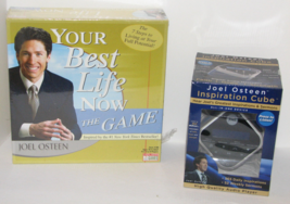 Lot of Joel Osteen Items Inspiration Cube &amp; Your Best Life Now Game NEW - $44.53