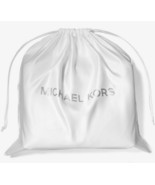 Michael Kors X-Large Drawstring Dust Bag Ivory / Silver Logo 21&quot;x21&quot; 35S... - £11.09 GBP